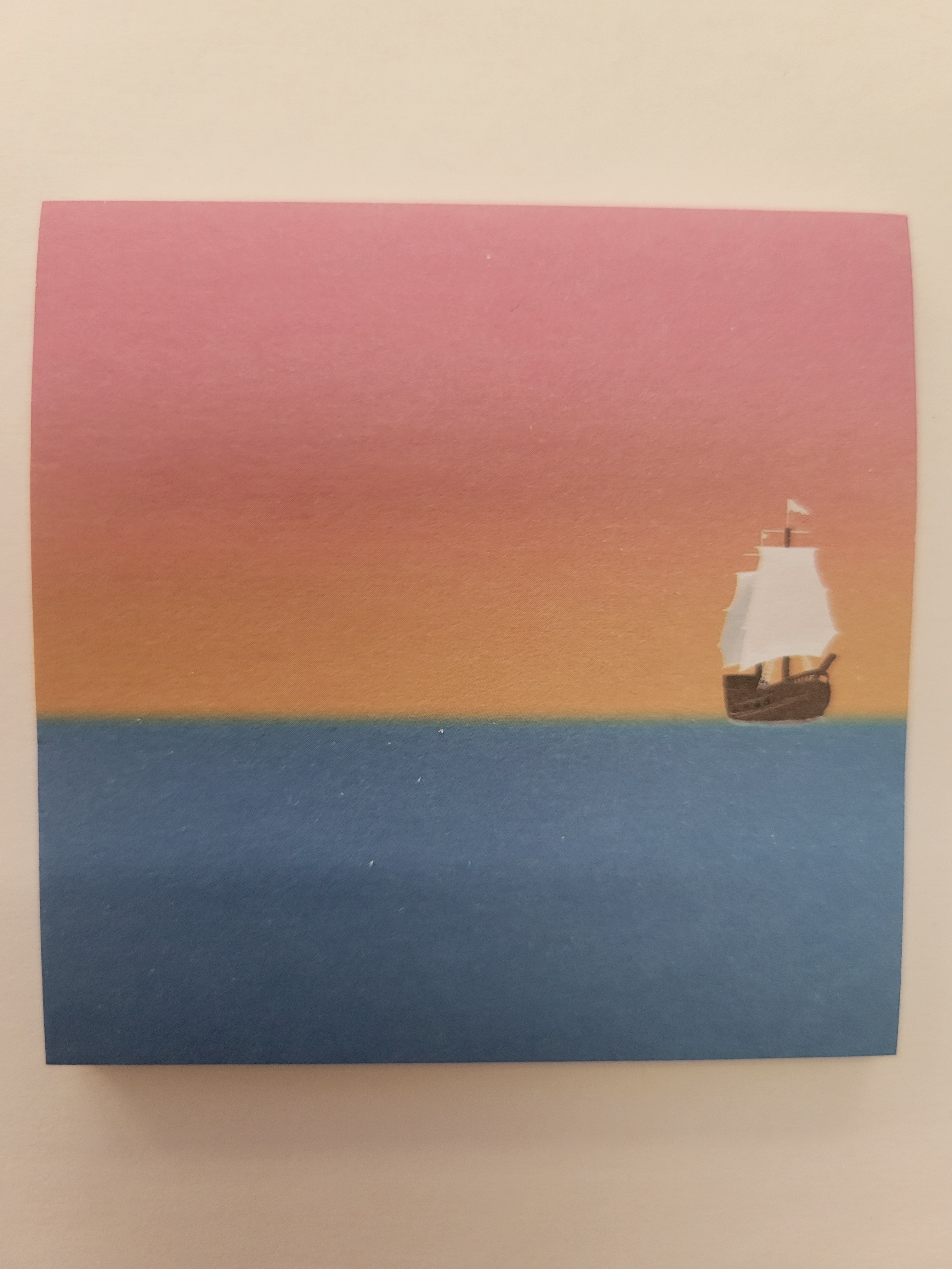 3x3 Pirate Ship Sticky