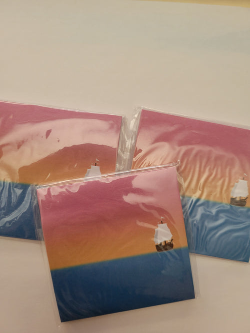 3x3 Pirate Ship Sticky